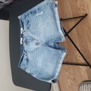 Kensie Denim Jean Shorts, Size 10/30.